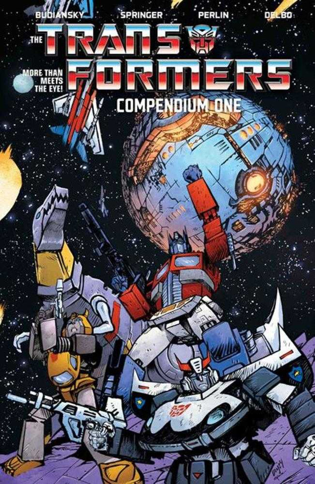 Transformers Compendium Trade Paperback Volume 01 Daniel Warren Johnson & Mike Spicer Cover