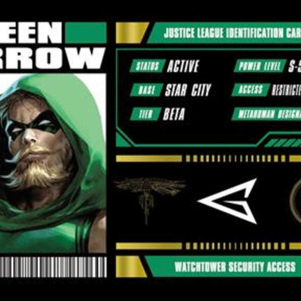 Justice League Membership Card - Green Arrow