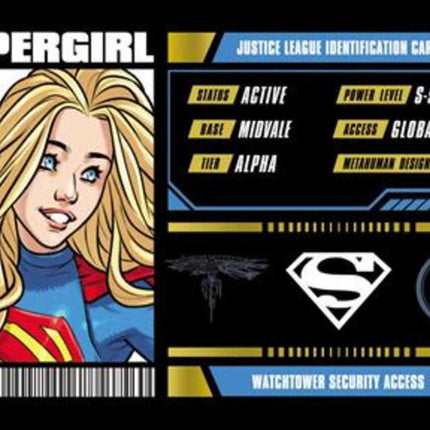Justice League Membership Card - Supergirl