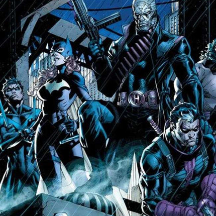 Batman #163 Cover F Jim Lee & Scott Williams Hush Connecting Middle Card Stock Variant