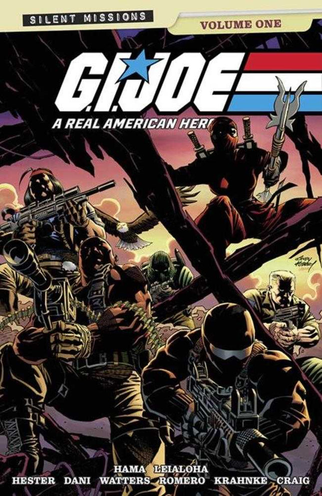 G.I. Joe A Real American Hero The Silent Missions Trade Paperback Andy Kubert & Laura Martin Cover