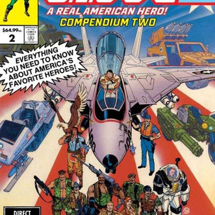 G.I. Joe A Real American Hero Compendium Trade Paperback Book 02 Direct Market Exclusive Michael Golden Cover