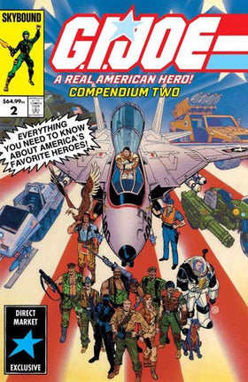 G.I. Joe A Real American Hero Compendium Trade Paperback Book 02 Direct Market Exclusive Michael Golden Cover