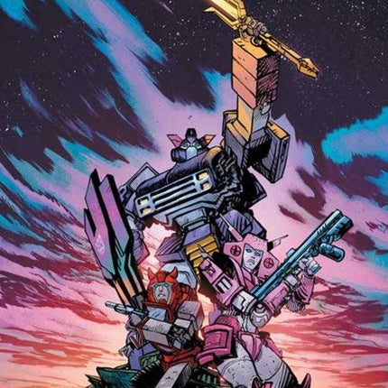 Transformers Trade Paperback Volume 04 Conquer And Control Direct Market Exclusive Daniel Warren Johnson & Mike Spicer Sword Cover