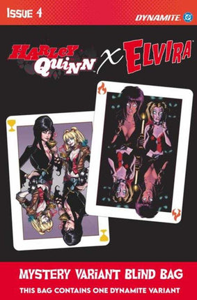 Harley Quinn X Elvira #4 Cover E Blind Bag Variant