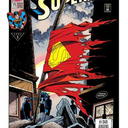 Superman #75 Facsimile Edition Cover A Dan Jurgens