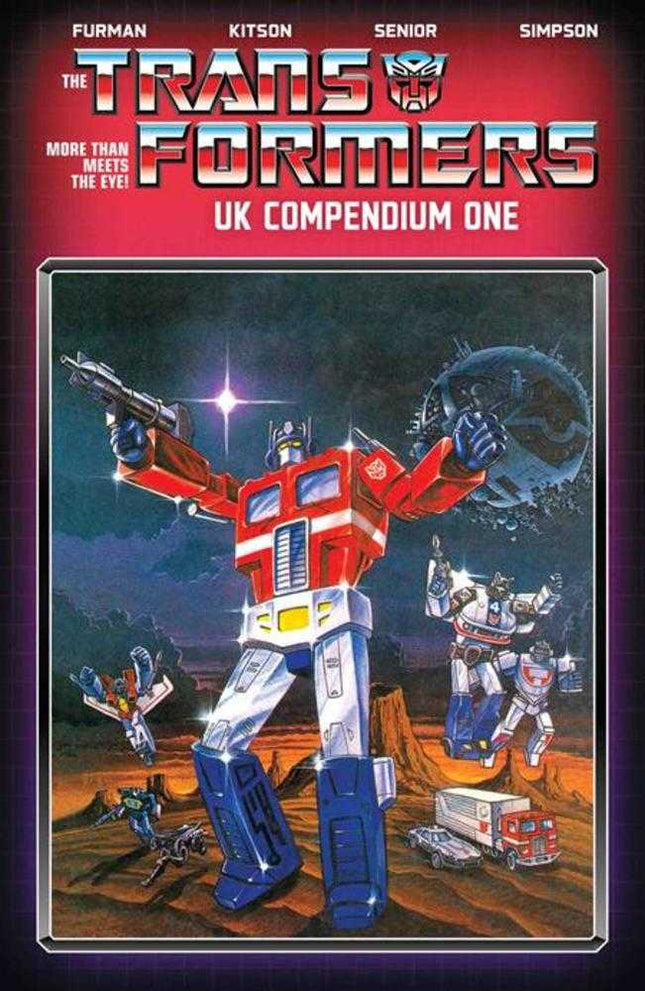 Transformers Uk Compendium Trade Paperback Direct Market Exclusive Book 01 John Higgins Cover