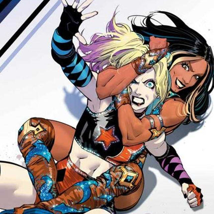 DC K.O. #4 (Of 5) Cover I Dan Mora DC Aew Cameo Card Stock Variant