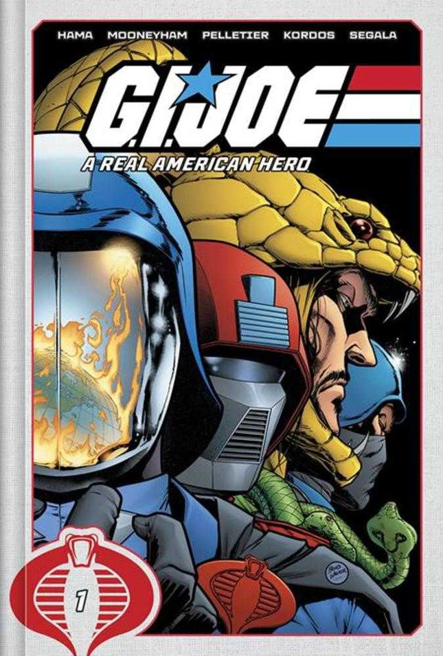 G.I. Joe A Real American Hero Deluxe Hardcover Trade Paperback Book 01 Direct Market Exclusive Brad Walker & Laura Martin Variant