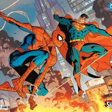 DC Marvel Superman Spider-Man #1 (One Shot) Cover X Jorge Jimenez Wraparound Card Stock Variant