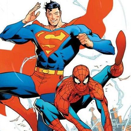 DC Marvel Superman Spider-Man #1 (One Shot) Cover Y Jorge Jimenez Foil Variant