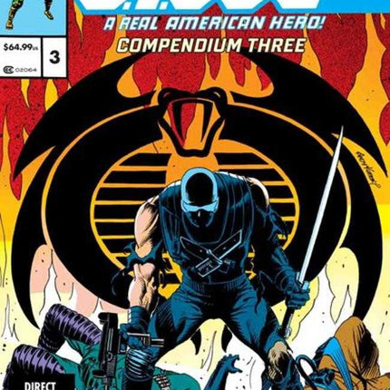 G.I. Joe A Real American Hero Compendium Trade Paperback Book 03 Direct Market Exclusive Andy Kubert Cover