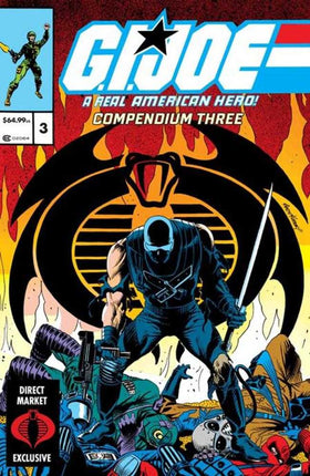 G.I. Joe A Real American Hero Compendium Trade Paperback Book 03 Direct Market Exclusive Andy Kubert Cover