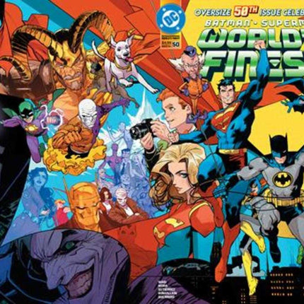 Batman Superman Worlds Finest #50 Cover A Dan Mora Wraparound