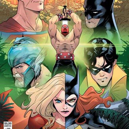 Batman Superman Worlds Finest #50 Cover H Vasco Georgiev Things To Come Card Stock Variant