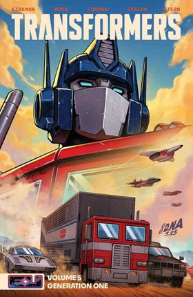 Transformers Trade Papderback Volume 05 Generation One David Nakayama Cover