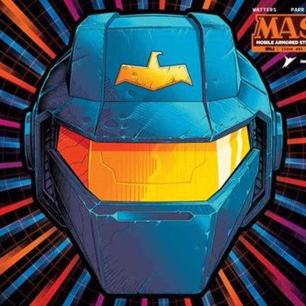 Mask #1 Cover Q Pye Parr & Luke Preece & Andres Juarez Die Cut Foil Mask Variant