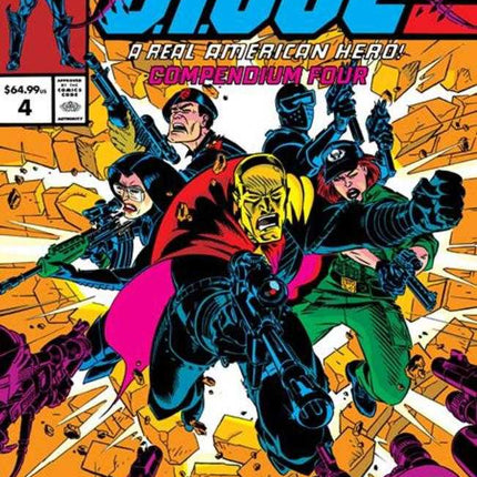 G.I. Joe A Real American Hero Compendium TPB Volume 04 Direct Market Exclusive Michael Golden Cover