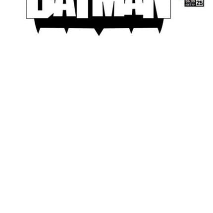 Absolute Batman #25 Cover E Blank Card Stock Variant