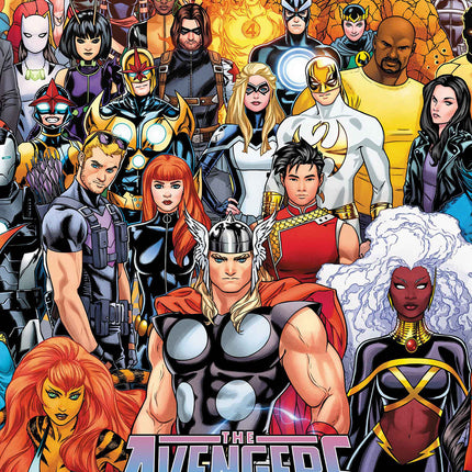 Avengers #36 Wraparound Cover