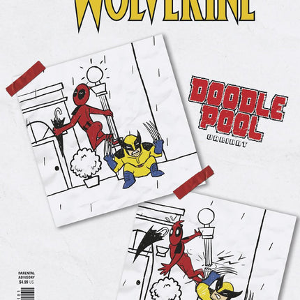 Deadpool/Wolverine #1 Doodlepool Variant