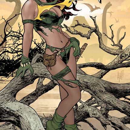 Rogue: The Savage Land #1 Adam Hughes Foil Variant