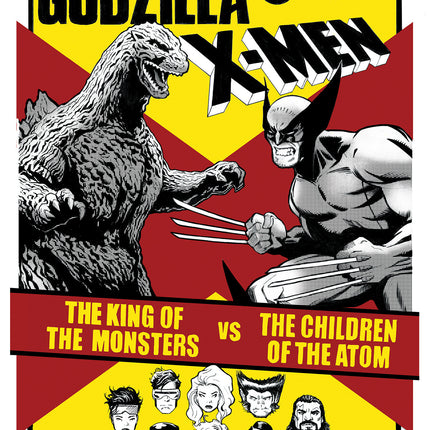 Godzilla vs. X-Men #1 Lee Garbett Versus Variant