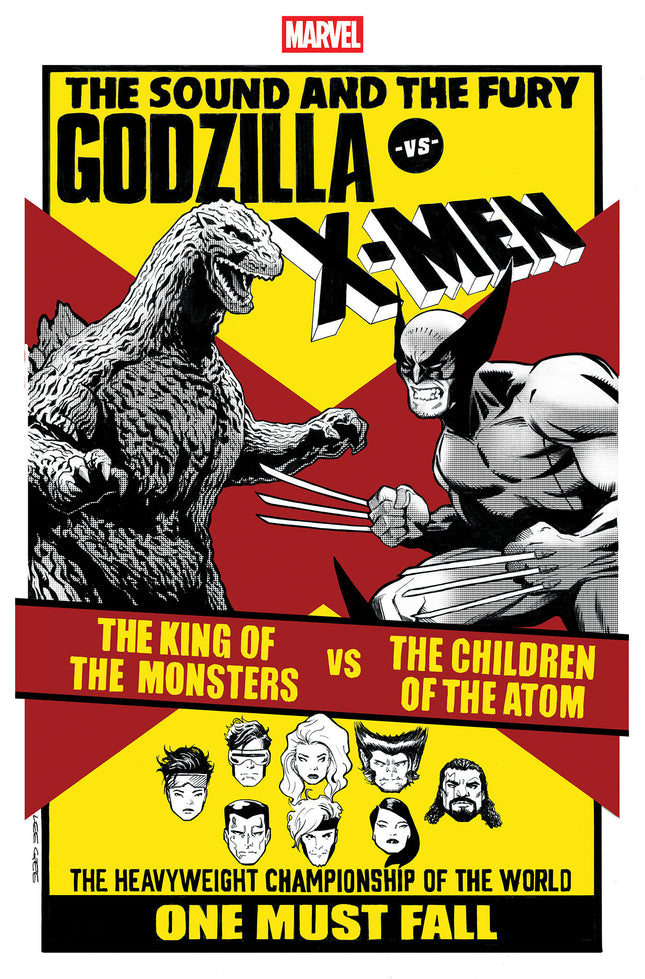 Godzilla vs. X-Men #1 Lee Garbett Versus Variant