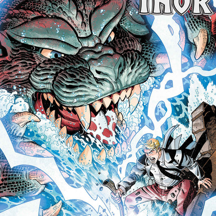 Godzilla vs. Thor #1 Nick Bradshaw Monster Homage Variant