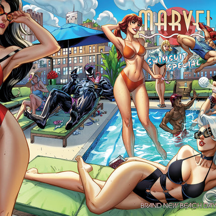 Marvel Swimsuit Special: Brand New Beach Day #1 Wraparound Cover