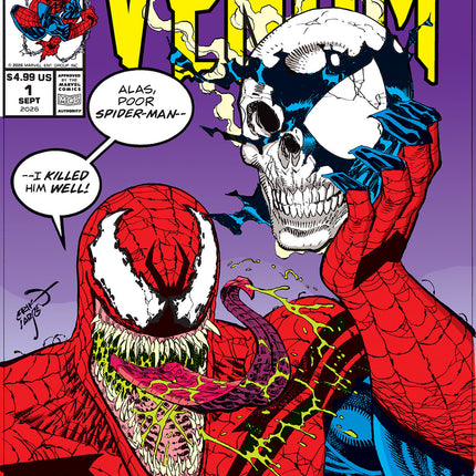 The Amazing Venom #1 Erik Larsen Homage Variant