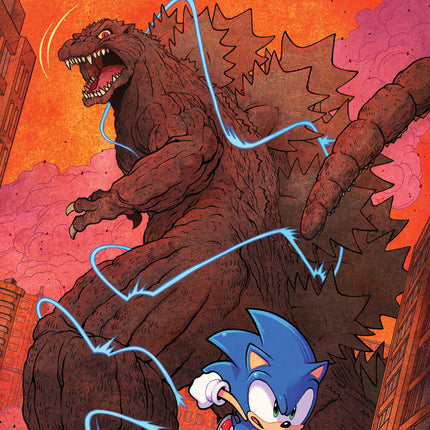 Sonic The Hedgehog X Godzilla #1 Cover A (Lawrence)