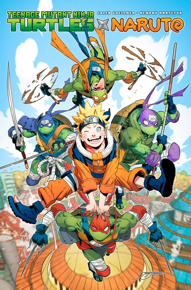Teenage Mutant Ninja Turtles X Naruto Trade Paperback
