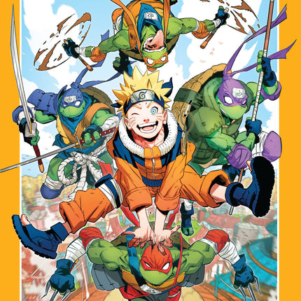 Naruto X Teenage Mutant Ninja Turtles  Manga Style Edition