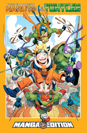 Naruto X Teenage Mutant Ninja Turtles  Manga Style Edition