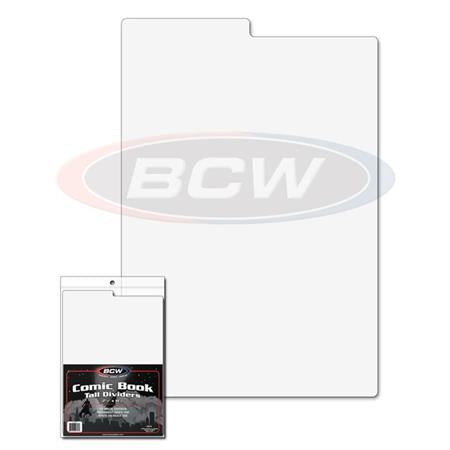 BCW Comic Book Tall Dividers - Pack of 25