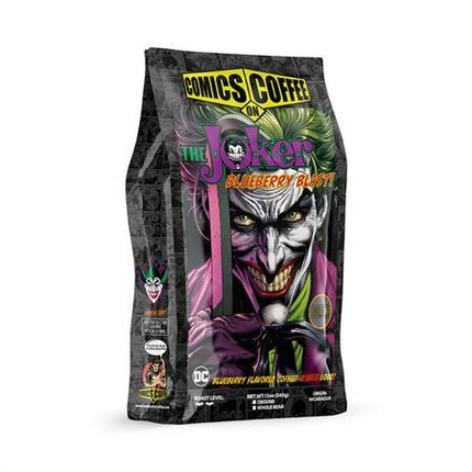 COMICS ON COFFEE JOKER BLUEBERRY BLAST 12OZ BAG