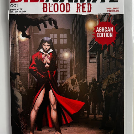 Die!Namite Blood Red #1 Ashcan Promo