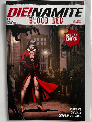 Die!Namite Blood Red #1 Ashcan Promo