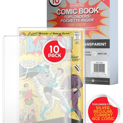 Evoretro Comic Book Top Loader (Pack of 10)