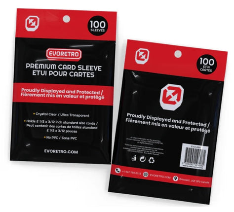Evoretro Premium Card Sleeves - Pack of 100