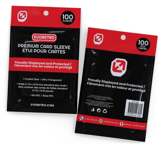 Evoretro Premium Card Sleeves - Pack of 100