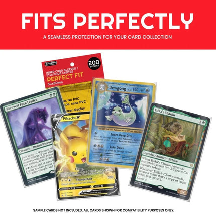 Evoretro Perfect Fit Inner Card Sleeves - Pack of 200