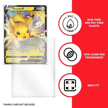 Evoretro Perfect Fit Inner Card Sleeves - Pack of 200