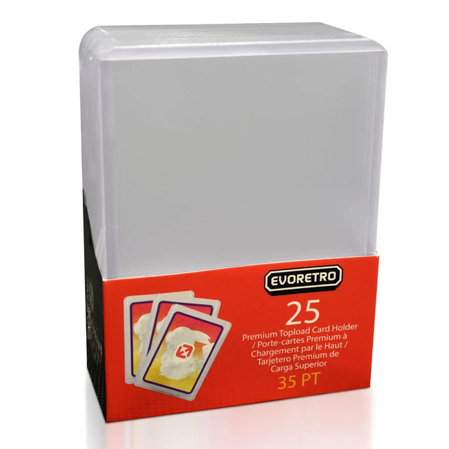 Evoretro 35pt Top Loaders - Pack of 25