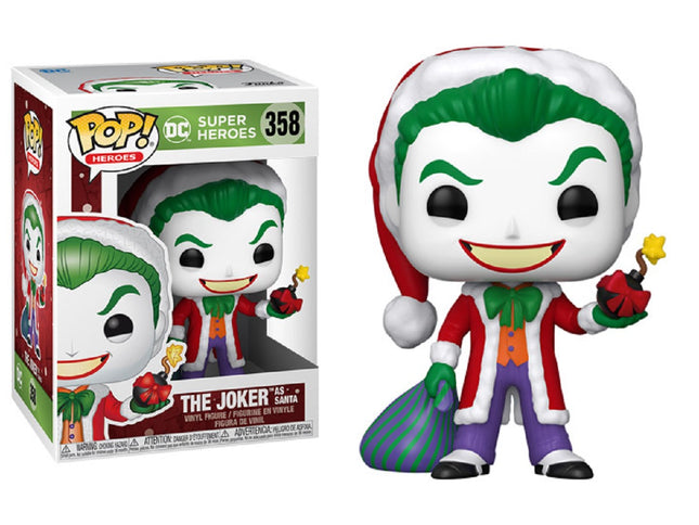 DC Heroes DC Holiday The Joker as Santa Pop! Vinyl Figure