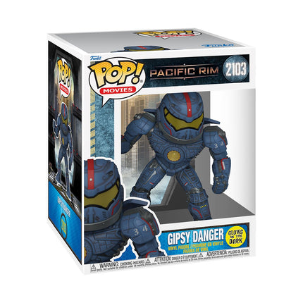 Pacific Rim Gipsy Danger Glow in the Dark Super Pop! Figure