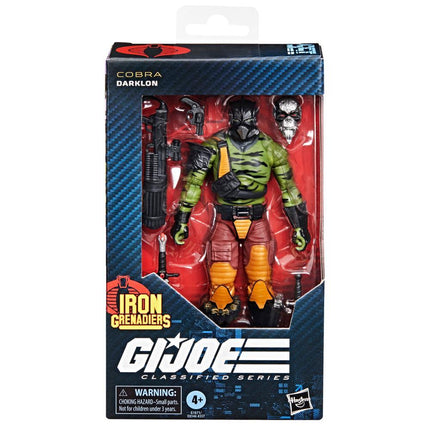 G.I. Joe Classified Series #155 - Darklon 6" Action Figure