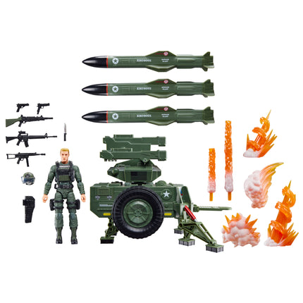 G.I. Joe Classified Series #182 - Clayton "Hawk" Abernathy 6" Action Figure with M.M.S. (Mobile Missile System)