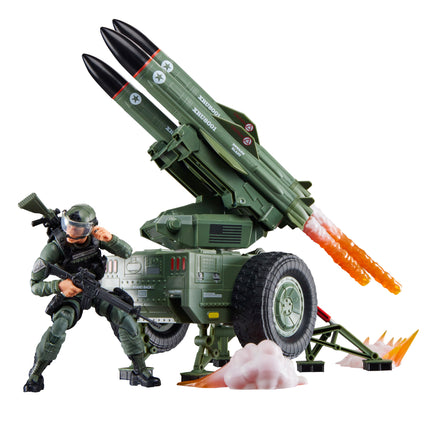 G.I. Joe Classified Series #182 - Clayton "Hawk" Abernathy 6" Action Figure with M.M.S. (Mobile Missile System)